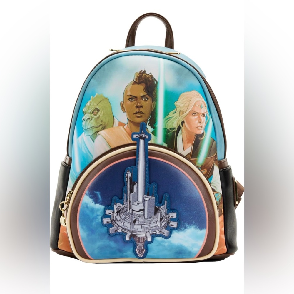 NWT Disney Loungefly Star Wars:‎ The High Republic Comic Cover Mini Backpack